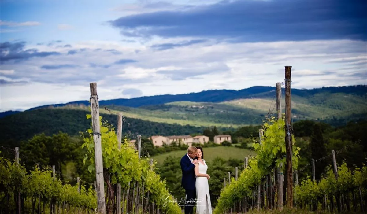 Destination Wedding no Poggio Cennina Resort na Toscana